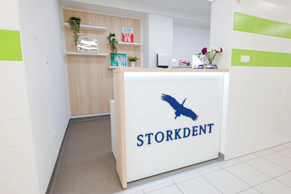 Recepcia zubnej ambulancie Storkdent